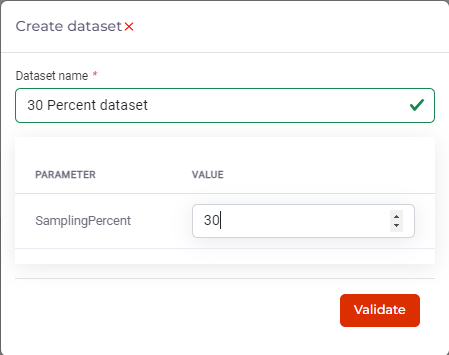 Creating a dataset