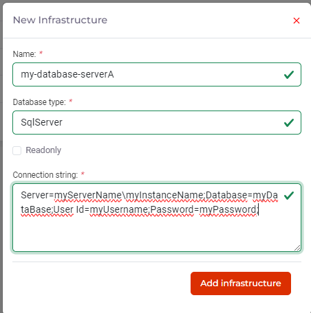 Creating an Infrastructure